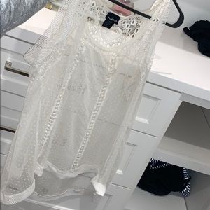 Torrid see-through shirt/ cover up top.